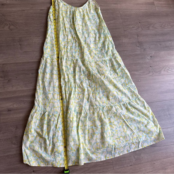 Olivia James The Label - maxi dress - size small - yellow, light blue and cream - Picture 2 of 5
